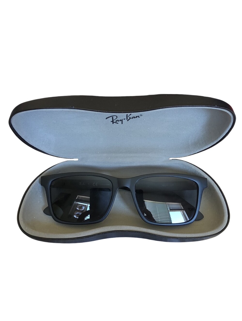 Ray-Ban RX7025 (2077) Matte Black Rectangular Eyeglasses